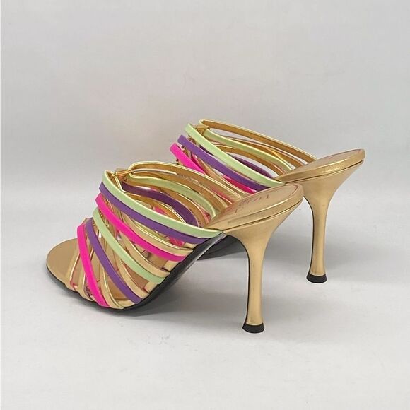 Valentino Garavani rockstud strappy 100mm stiletto mules - Picture 8 of 13